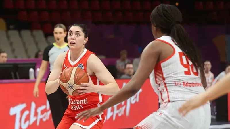 Potanın Perileri Coştu! İsviçre'ye Basketbol Şoku!