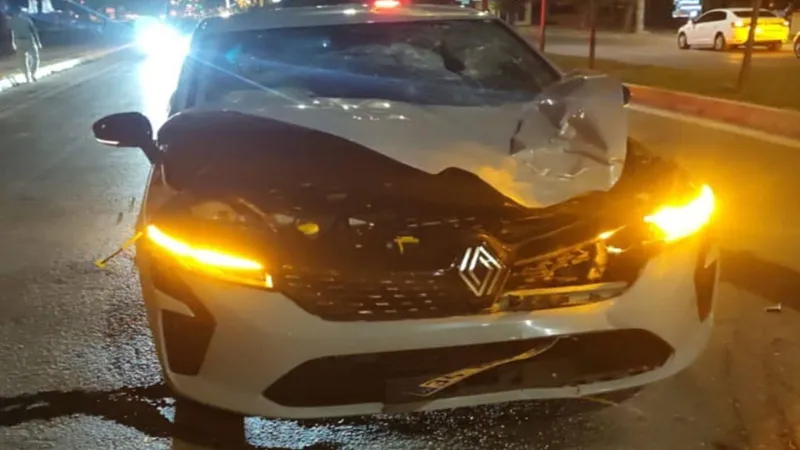 Aksaray'da Feci Kaza! Otomobilin Çarptığı Genç Hayatını Kaybetti