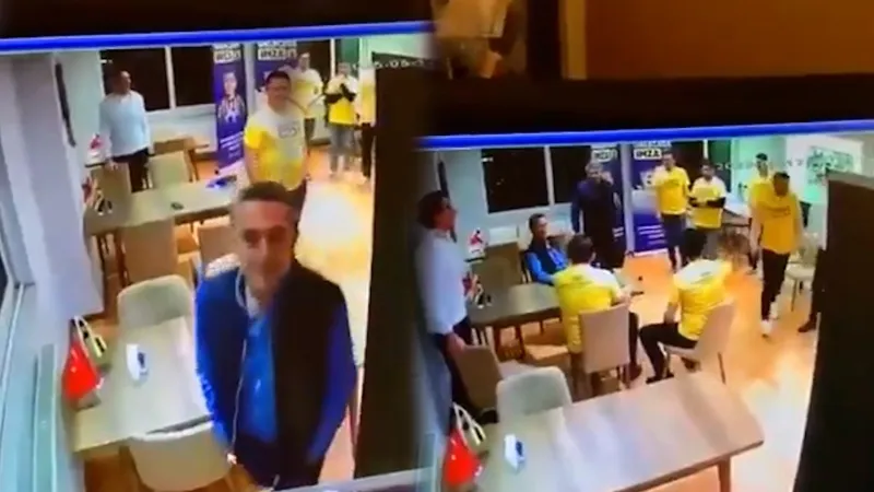 Ali Koç'un dernek binasındaki görüntüleri paylaşıldı! İşte o gece Fenerbahçe Gönüllüleri Derneği'nde yaşananlar