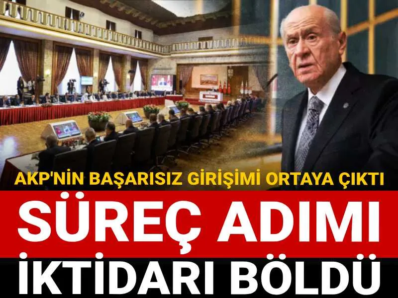 Bahçeli'den İmralı Çıkışı: AKP'de Neler Oluyor? İktidar Bölündü Mü?