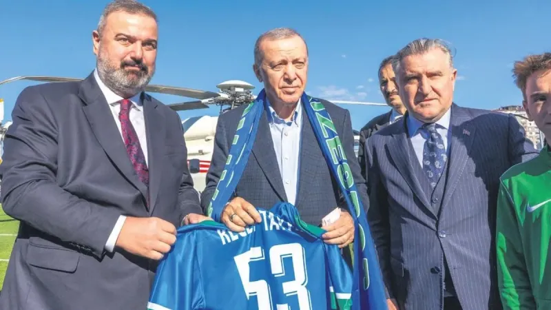 Başkan Erdoğan’dan Rizespor’a ziyaret