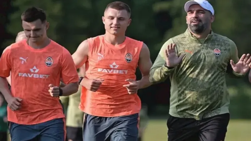 Beşiktaş'ın UEFA rakibi Shakhtar havalar girdi