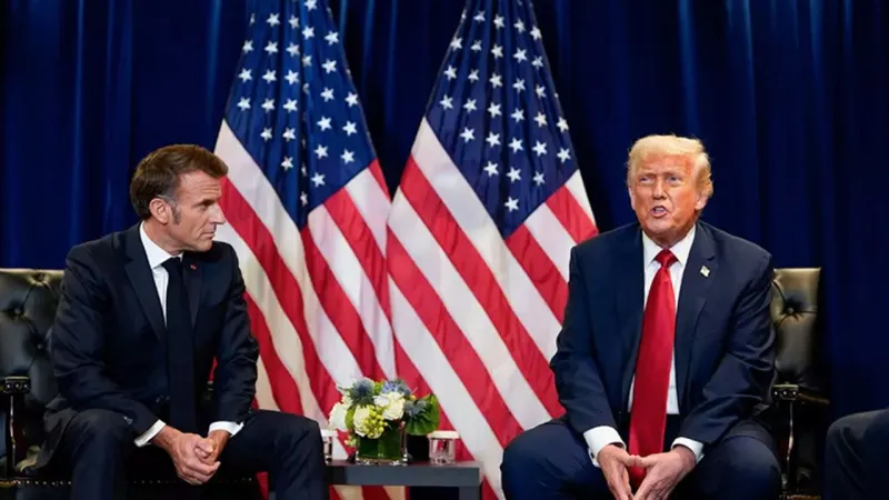 BM'de Filistin Krizi: Trump ve Macron Çatıştı! Şok İddialar!