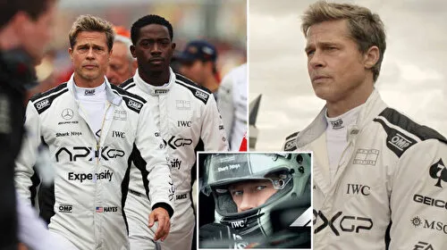 Brad Pitt F1 Pilotu Mu Oldu? İşte Yeni Filmi!