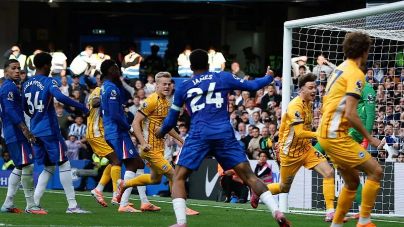 Chelsea Brighton'a Deplasmanda Boyun Eğdi! Şok Skor!