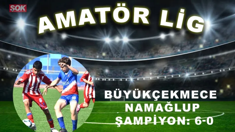 Büyükçekmece Fırtınası! U13 Ligi'nde Namağlup Şampiyonluk!