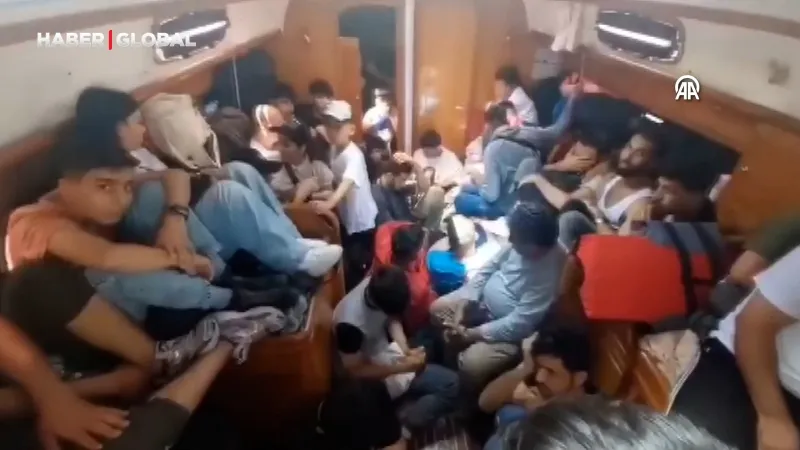 Çanakkale'de Göçmen Operasyonu! İtalya Hayalleri Sona Erdi!