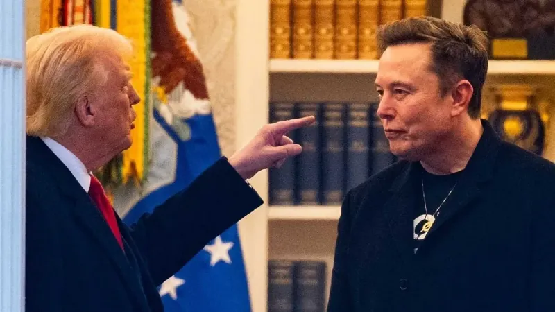 Trump'tan Musk'a Şok Sözler: Raydan Çıkan Tren Kazası!