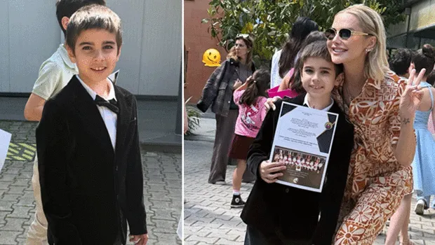Ece Erken’in büyük gururu! ‘Artık ortaokulluyuz’