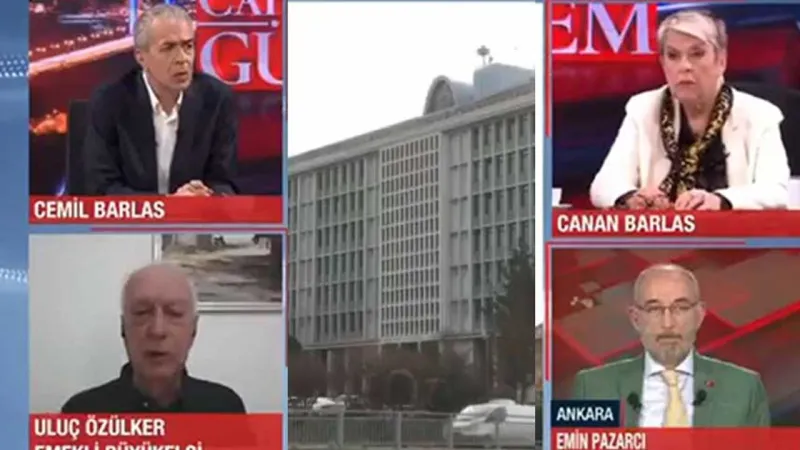 Emekli büyükelçi A Haber'de 'AKP'li belediyeler de soruşturulmalı' deyince panik yaşandı