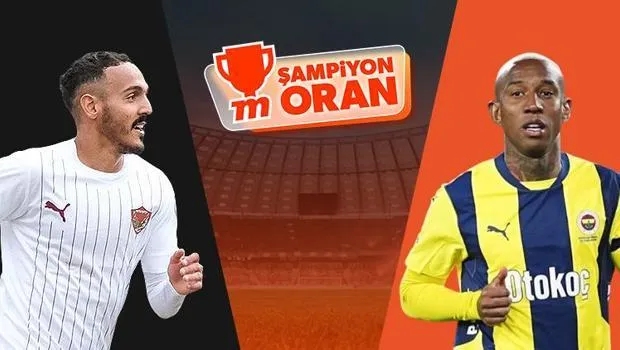 Fenerbahçe, Hatayspor deplasmanında! Maçın heyecanı Şampiyon Oranlar ve Canlı Sohbet ile Misli'de