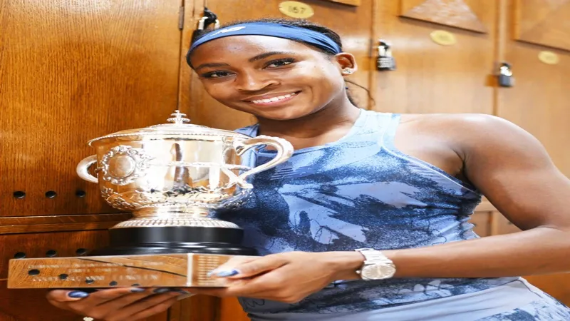 Coco Gauff Fransa Açık'ta Zirvede! Sabalenka'yı Devirdi