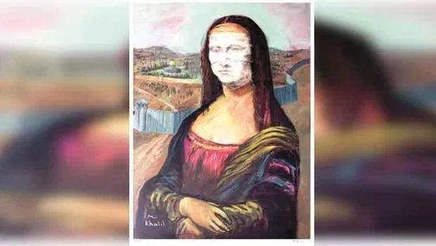 Gazlı Bezli Mona Lisa: Filistin'in Çığlığı Sanatla Duyuluyor!
