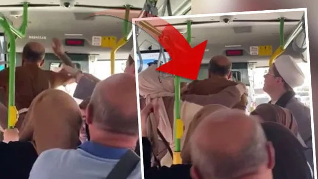 İstanbul'da Otobüs Terörü! Şoföre Yumruklu Saldırı Kamerada