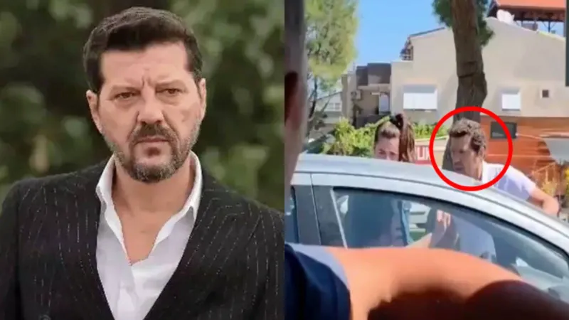 İlker Aksum trafikte tartıştığı sürücüye küfür etti