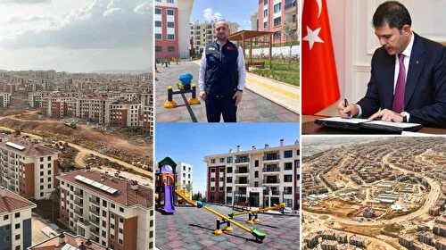 İndere'de çifte bayram: Bakan Kurum 'Dağları deldik yepyeni bir şehir kurduk' diyerek paylaştı