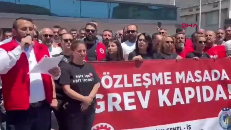 İzmir’de TİS görüşmeleri sonuçsuz kaldı, belediye şirketleri greve çıkıyor; "Çok rahatlar, sanki burada değil Manisa'da, Denizli'de greve çıkıyoruz"