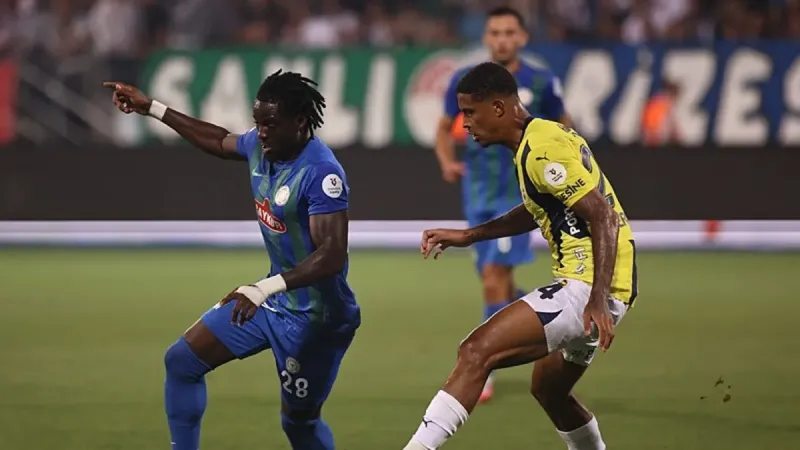 Fenerbahçe Rize'de! Muhtemel 11'ler Belli Oldu Mu?