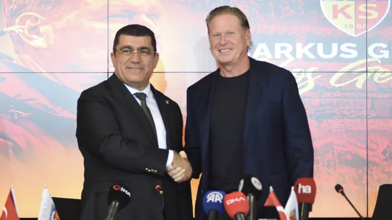 Kayserispor, Markus Gisdol ile 2 yıllık sözleşme imzaladı