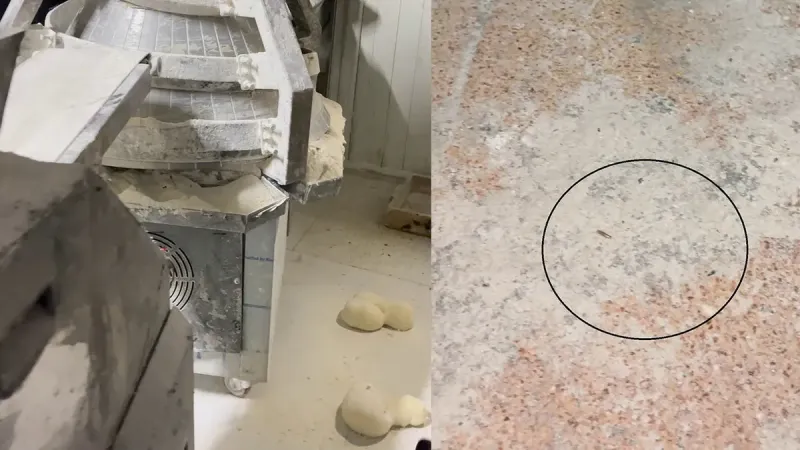 Kırıkhan'da mide bulandıran baskın: Zabıtalar fırında gördüklerine inanamadı