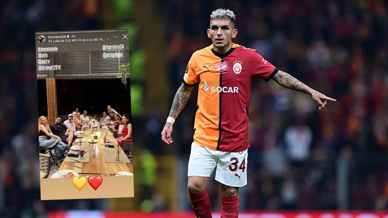 Torreira, Demet Akalın ve Sefo Aynı Masada! Şok Detaylar