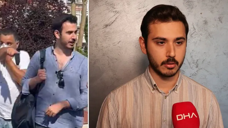 Marmaray'daki olaya karışan 'mavi gömlekli' konuştu: Linç edilecektim
