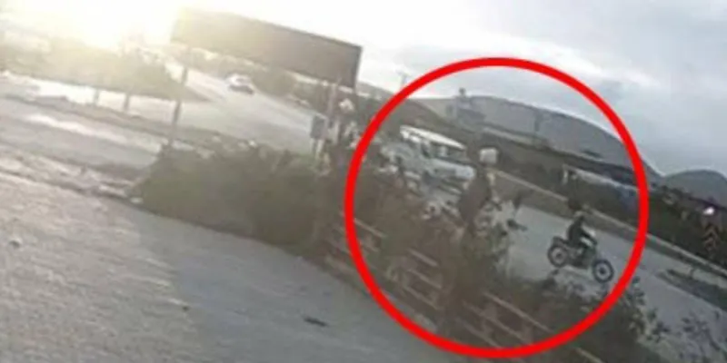 Flaş Haber: Motosiklet Kazası! O Anlar Kamerada