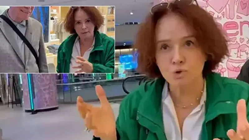 Müjde Ar Olayı! Beyaz TV Muhabiriyle Tartışma Anları Şoke Etti