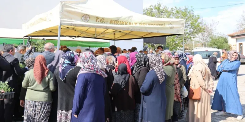 Kırıkkale'den Çiftçiye Müjde! 50 Bin Ücretsiz Fide Dağıtıldı!