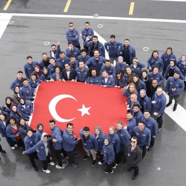 TCG Anadolu ile Tarihi Yolculuk! Gençler Samsun'a Gidiyor
