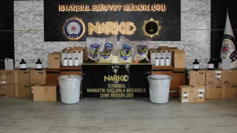 İstanbul'da Rekor Uyuşturucu Baskını! Şüpheliler Tutuklandı!