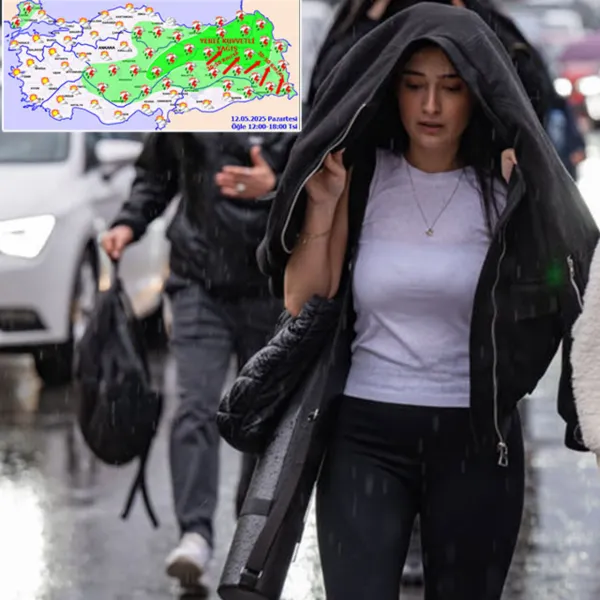 5 Bölgeye Sağanak Alarmı! Hava Durumu Değişiyor