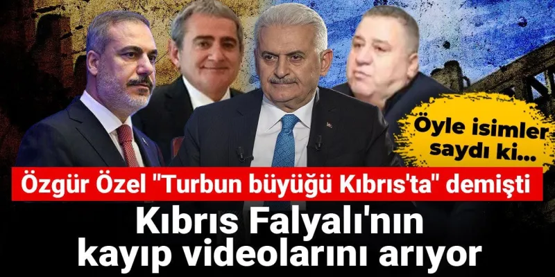 Özgür Özel'den Bomba İddia: Falyalı'nın Kayıp Kasetleri Nerede?