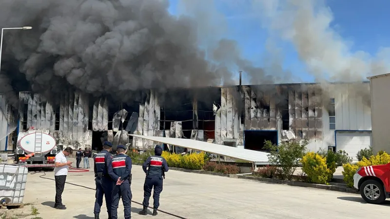 Tekirdağ'da Fabrika Yangını! Patlamalar ve Girişler Neden Durduruldu?