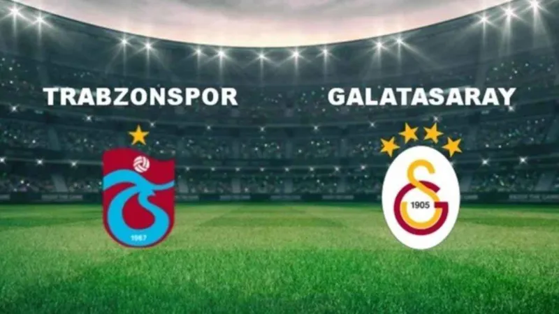 Trabzonspor Galatasaray Maçı: İlk 11'ler Şaşırttı! Kimler Yok?