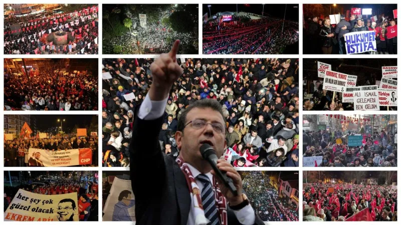 Türkiye İmamoğlu için sokakta! İşte il il yaşananlar...