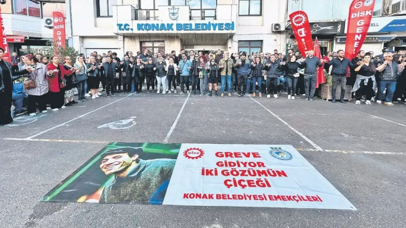 Konak Belediyesi'nde Grev Alarmı! İşçiler İsyan Bayrağını Açtı