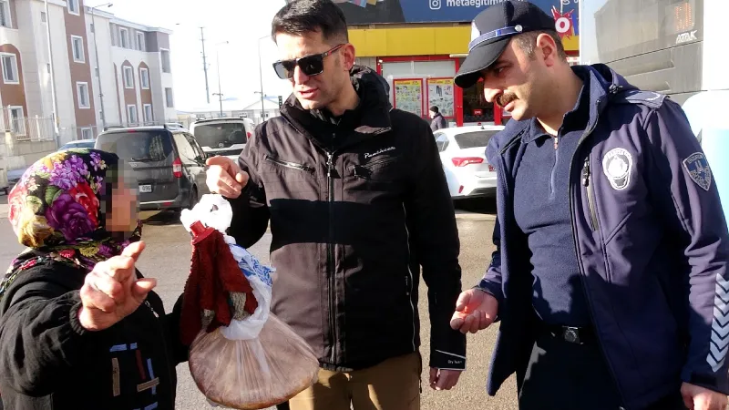 Erzurum'da Zabıta Dilencilerin Parasına El Koydu: "Haram Ederim" Tepkisi