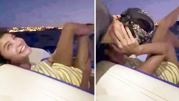 Berrak ve Edis'ten Öpücüklü Yeni Ay Ritüeli! Aşk mı?