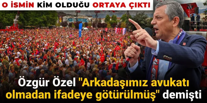 İmamoğlu'nun Kasası mı? Özgür Özel'den Şok İddia!