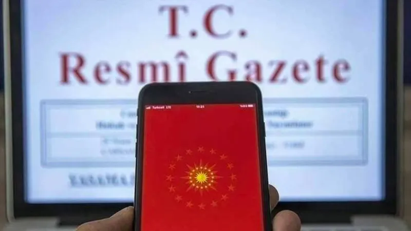 Resmî Gazete'de bugün (2 Kasım 2025 Resmî Gazete kararları)