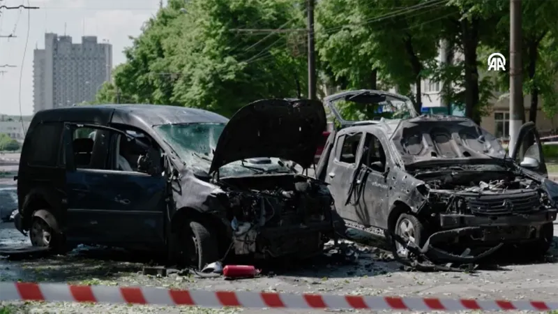 Rusya'dan Ukrayna'ya Roket Saldırısı! Zelenskiy'den Sert Tepki