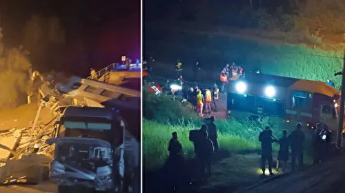 Rusya'da Köprü Faciası! Tren Raydan Çıktı, Ölü ve Yaralılar Var!