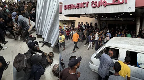 Soykırımcı İsrail'in Gazze'de bir eve ve bir grup Filistinliye yönelik saldırısında 11 kişi hayatını kaybetti 