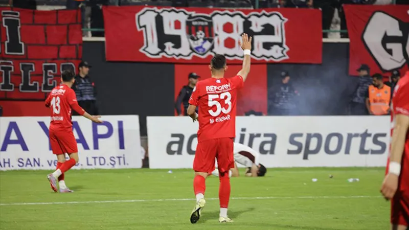 TFF'den olaylı Elazığspor-Vanspor FK maçı için karar