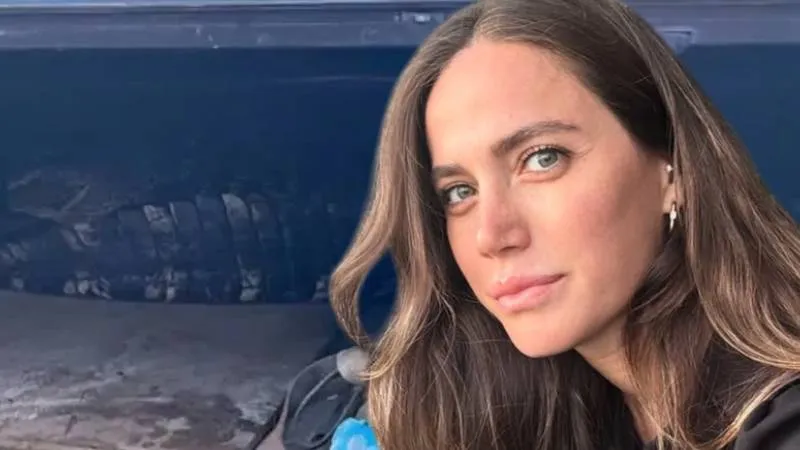 Ünlü Oyuncunun Sitesinde Timsah! Şoke Eden Anlar