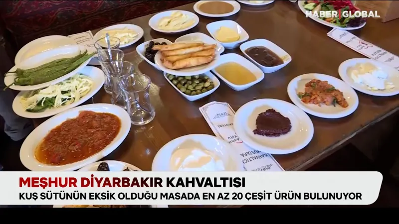 Van kahvaltısına rakip, Diyarbakır kahvaltısı: Diyarbakırlılar serpme kahvaltı konusunda iddialı